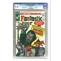 Fantastic Four Annual #2 (Marvel, 1964) CGC VF/NM 9.0 Off-white pages. Dr