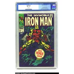 Iron Man #1 (Marvel, 1968) CGC NM+ 9.6 White pages