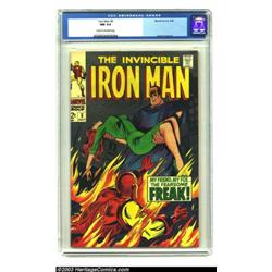 Iron Man #3 (Marvel, 1968) CGC NM 9.4 Cream to off-white pages