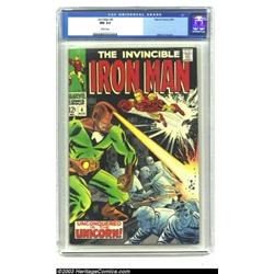 Iron Man #4 (Marvel, 1968) CGC NM 9.4 White pages