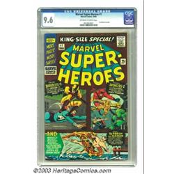 Marvel Super-Heroes #1 (Marvel, 1966) CGC NM+ 9.6 Off-white to white pages