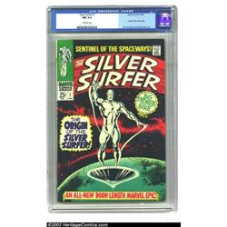 The Silver Surfer #1 (Marvel, 1968) CGC NM 9.4 Off-white pages