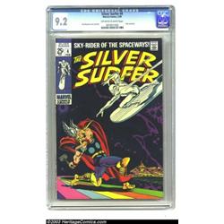 The Silver Surfer #4 (Marvel, 1969) CGC NM- 9.2 Off-white to white pages