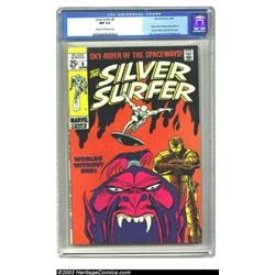 The Silver Surfer #6 (Marvel, 1969) CGC NM 9.4 Cream to off-white pages