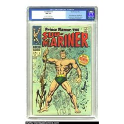 The Sub-Mariner #1 (Marvel, 1968) CGC NM+ 9.6 Off-white to white pages