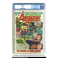 The Avengers #98 (Marvel, 1972) CGC NM+ 9.6 Off-white pages
