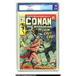 Conan The Barbarian #3 (Marvel, 1971) CGC NM 9.4 Off-white to white pages