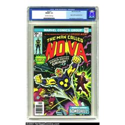 Nova #1 Group (Marvel, 1976). This is a group of two issues of Nova #1