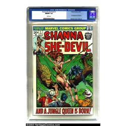 Shanna the She-Devil #1 (Marvel, 1973) NM/MT 9.8 White pages