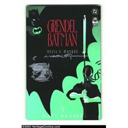 Batman/Grendel, Signed and Remarqued (First Limited Series) Group (DC, 1993) Condition: NM