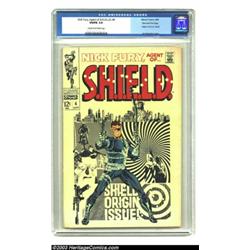 Nick Fury, Agent of SHIELD #4 Stan Lee File Copy (Marvel, 1968) CGC VG/FN 5