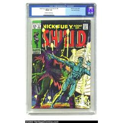 Nick Fury, Agent of SHIELD #9 Stan Lee File Copy (Marvel, 1969) CGC FN/VF Off-white to white pag
