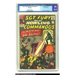 Sgt. Fury and His Howling Commandos #8 Stan Lee File Copy (Marvel, 1964) CGC FN+ 6