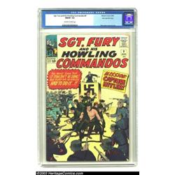 Sgt. Fury and His Howling Commandos #9 Stan Lee File Copy (Marvel, 1964) CGC FN/VF 7