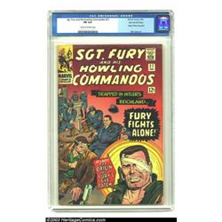 Sgt. Fury and His Howling Commandos #27 Stan Lee File Copy (Marvel, 1966) CGC FN 6