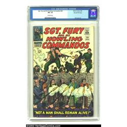 Sgt. Fury and His Howling Commandos #28 Stan Lee File Copy (Marvel, 1966) CGC FN- 5