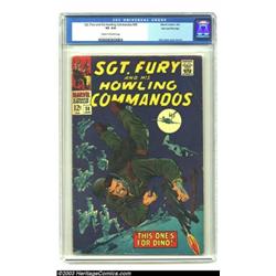 Sgt. Fury and His Howling Commandos #38 Stan Lee File Copy (Marvel, 1967) CGC VG 4