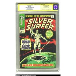 The Silver Surfer #1 Stan Lee File Copy (Marvel, 1968) CGC VG 4.0 Cream to off-white pages