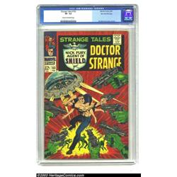 Strange Tales #153 Stan Lee File Copy (Marvel, 1967) CGC VF- 7.5 Cream to off-white pages