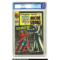 Strange Tales #154 Stan Lee File Copy (Marvel, 1967) CGC FN/VF 7.0 Cream to off-white pages