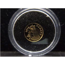 INVESTOR BAR - .9999 GOLD SUNSHINE MINTING (SMI) BAR - 1 GRAM - IN SECURITY PACKAGE & CERTIFIED