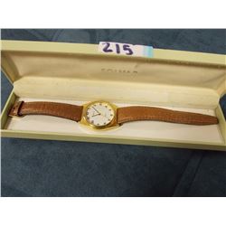 WATCH - CARRIAGE - QUARTZ LEATHER STYLE STRAP