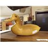 Image 1 : HAND CRAFTED CARVED DUCK - MAKERS MARK ON BASE