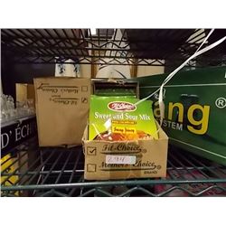 CASE OF SWEET SOUR MIX - CASE CONTAIN 24 X 50 GRAM PACKAGES. . - RETAIL APPROX. $50
