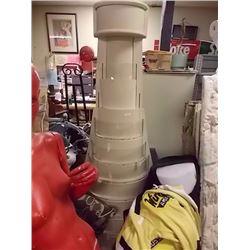 ½ ROUND CARD HOLDER - WITH MIRROR