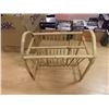 Image 1 : WICKER MAGAZINE STAND