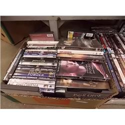 BOX OFAPPROX 50 ASSORTED DVD'S