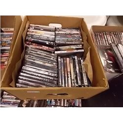 BOX OFAPPROX 50 ASSORTED DVD'S
