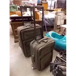 SUIT CASES WITH HANDLES WITH WHEELS - 2 TTL