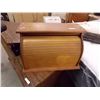 Image 1 : WOOD ROLL TOP BREAD BOX
