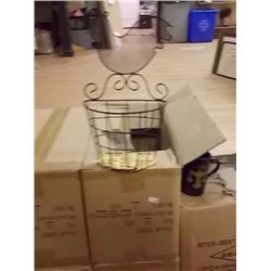 DISPLAY - CASE OF NEW MERCHANDISE - METAL WALL HANGINGS