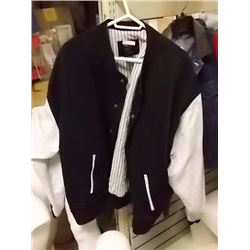 JACKET - WHITE & BLACK SPORT DENIM - I/D - NEW - XXXL