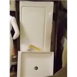 NEW STANDING SHOWER KIT WITH BUILT IN SHELVING