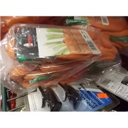 LATEX GLOVES - CARROT TOPS - SMALL - 6 PER LOT