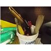 Image 1 : BUCKET OF TOOLS, CLIPPERS & MORE