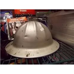 VINTAGE ALUMINUM HARD HAT