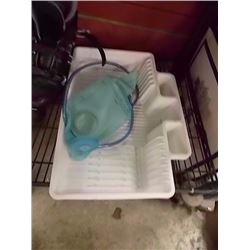 DISH RACK & WATER BLADER