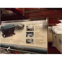 NEW FLASH PAN SOLID FUEL COOKING SYSTEM - DISPLAY