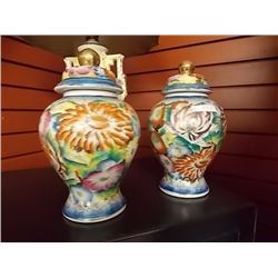 HAND CRAFTED VASES - 2 TTL