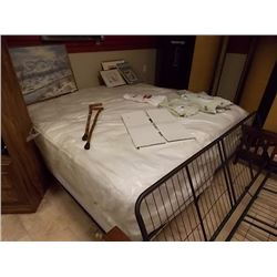 KING MATTRESS - DAMAGED - AS-IS