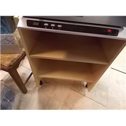 MAPLE TABLE ON WHEELS - 3 TIER