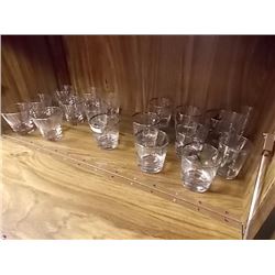 GLASS WARE - 18PC