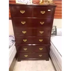 MAHOGANY HIGH BOY CHEST