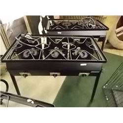 AUTO IGNITION 3 BURNER PROPANE COOKER - 31" X 29" TALL