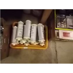 LOT OF WATER FILTERS -ATTACH TO HOSE AND FILL POOL CD'S TAPES AND MORE