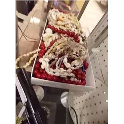 BOX OF COSTUME JEWELRY